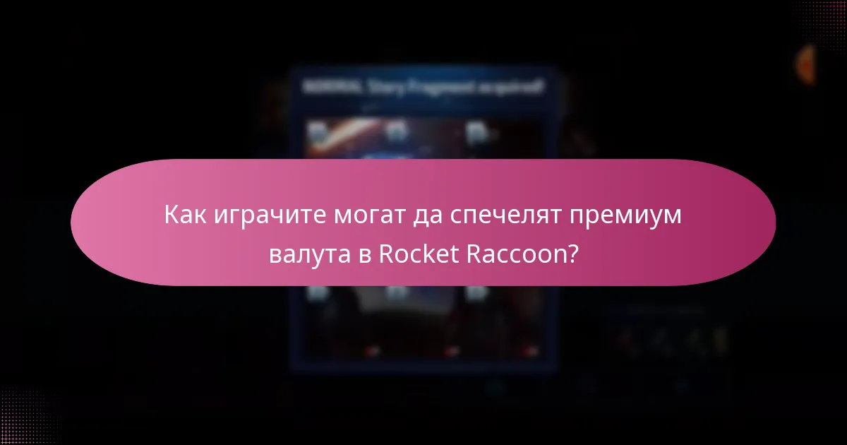 Как работят събитията с ограничено време за Rocket Raccoon?